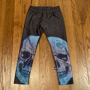 Terez skull leggings
